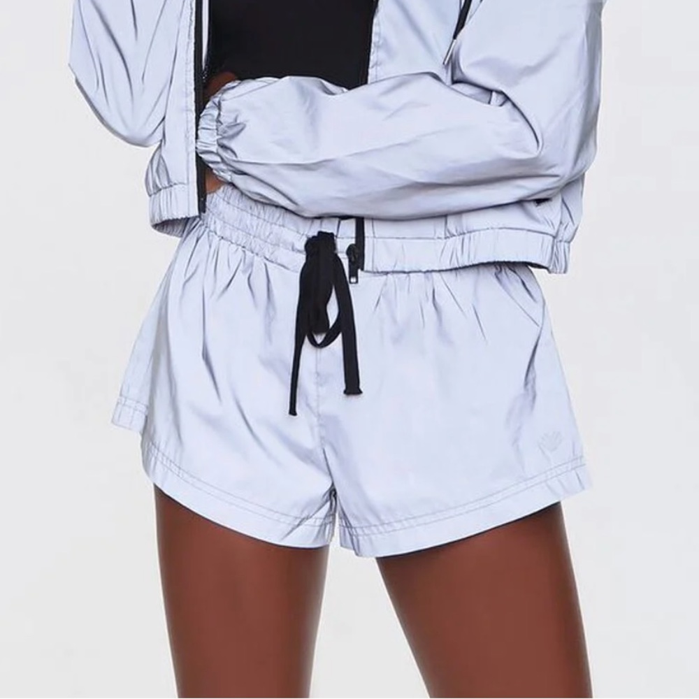 Forever 21 Reflective Running Shorts